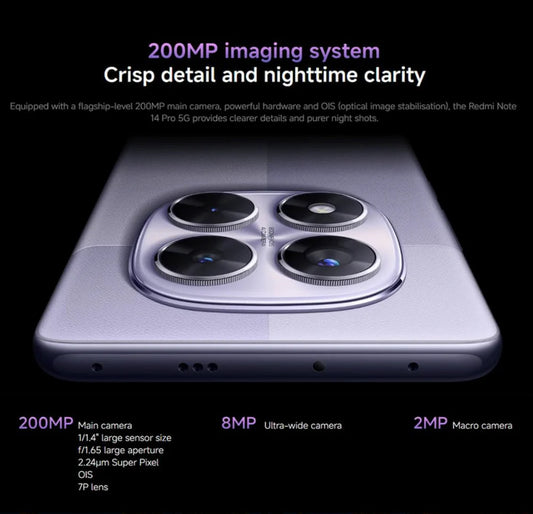 Xiaomi Redmi Note 14 Pro 5G+4G LTE
