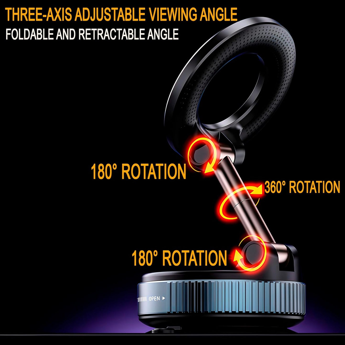 Auto C Z07 Double Suction Cup Car Holder