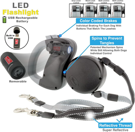 Dual Untangle Dog Leash