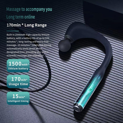 Massage Gun Deep Tissue with Upgraded Extension Handle for The Full Body,Pain Relief, Percussion Back Massager with 5 Massage Heads,Relax Gift for Mom, Dad,...