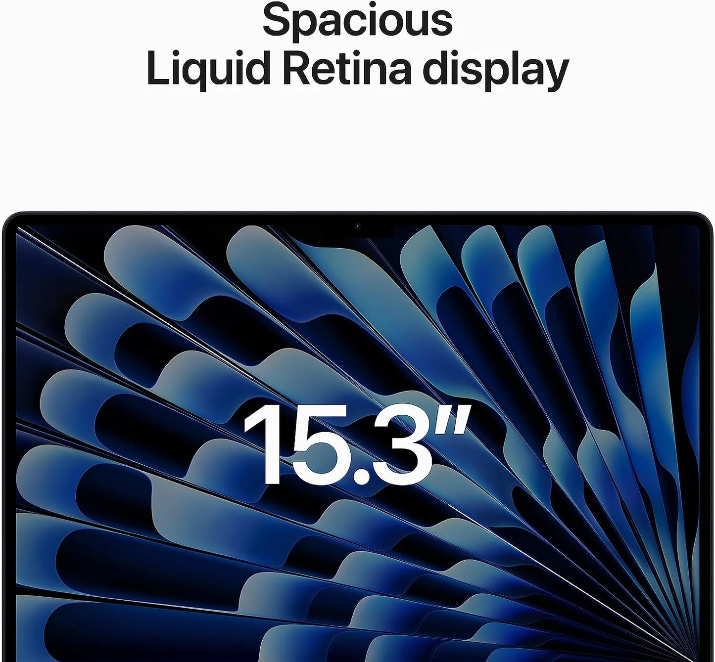Apple 2023 MacBook Air Laptop with M2 chip: 15.3-inch Liquid Retina Display, 16GB Unified Memory, 512GB SSD Storage