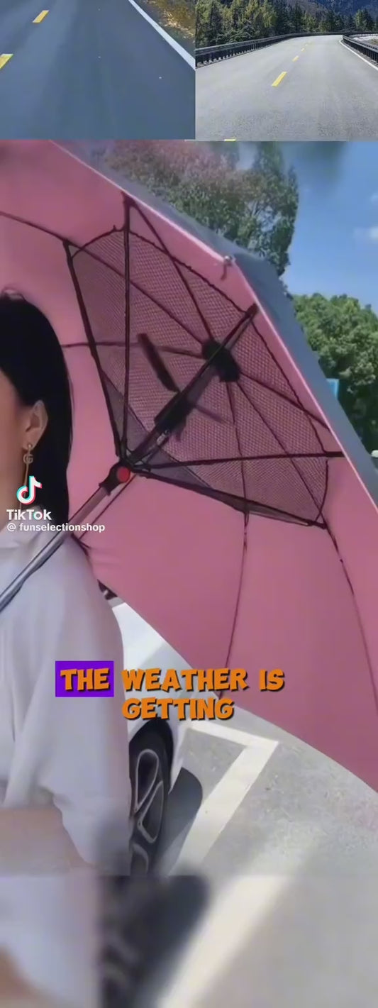 Fan Umbrella